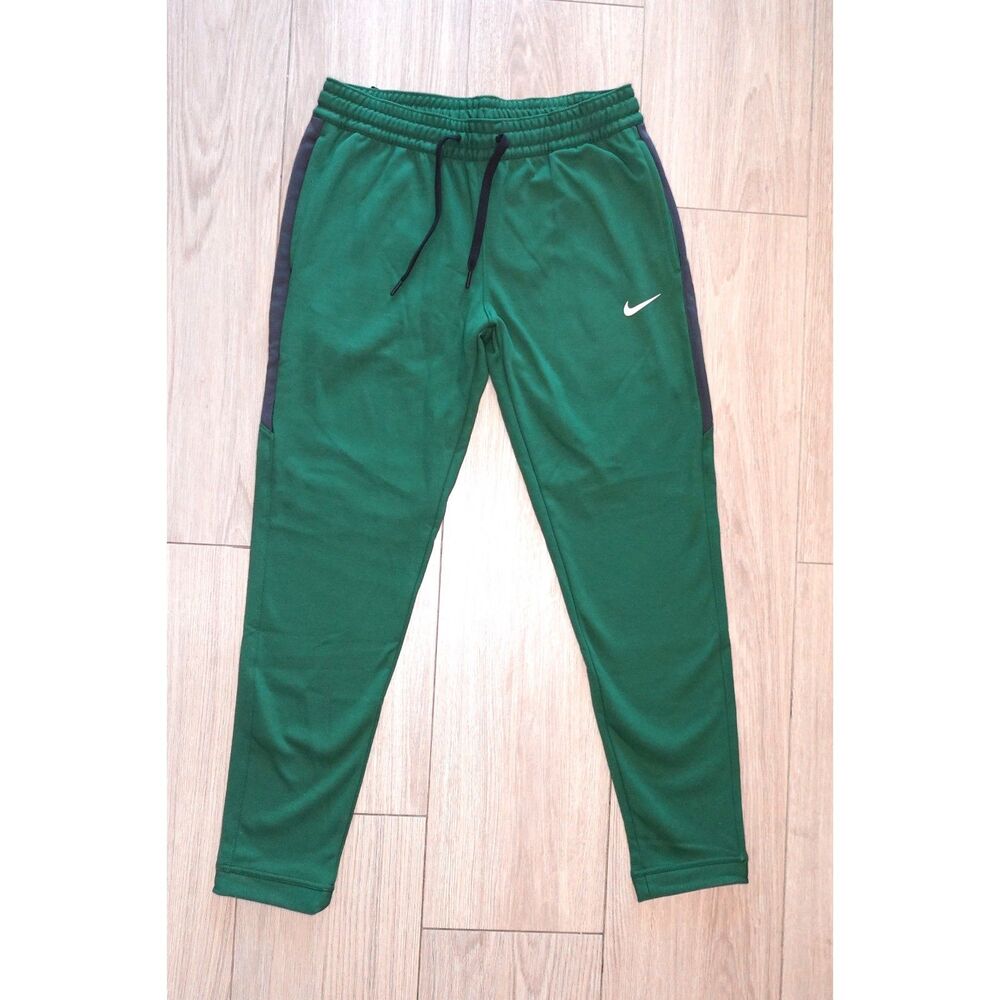 Nike Jogger Sweatpants Women's Large Dri-FIT Green Tapered NWT